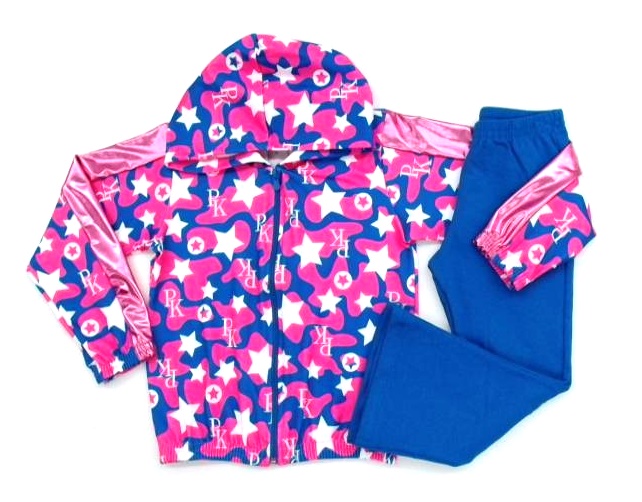 Conjunto Pimentinha Infantil Suplex Capuz Flare