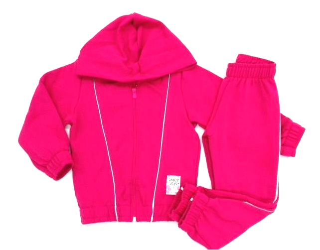 Conjunto Duduka Inf Fem Mol Capuz Calça Jogger