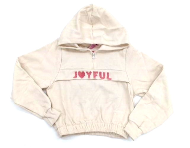 Blusa Duduka Juv Fem Mol Cropped Capuz