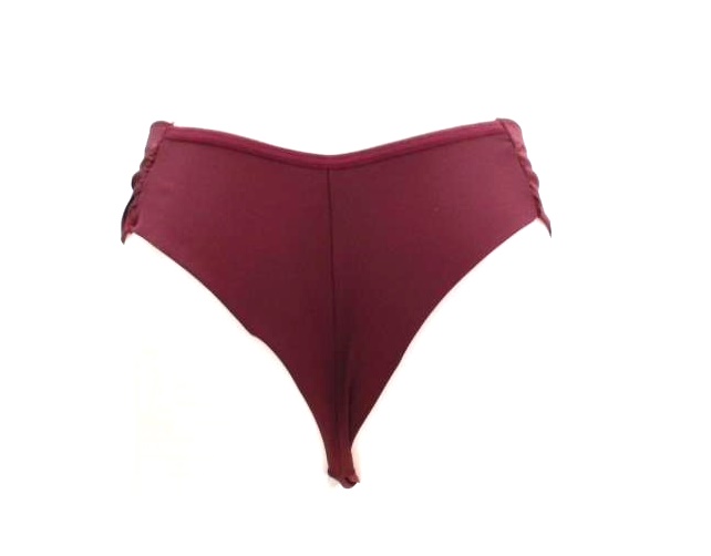Tanga Glaully Adulto Microfibra Renda Fio-dental