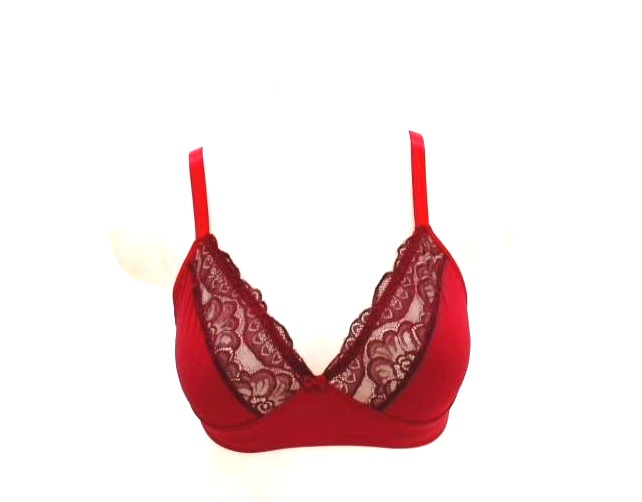 Soutien Glaully Adulto Extra Grande Microfibra Renda