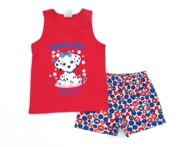 Conjunto Catolele Primeiros Passos Regata Cotton Short