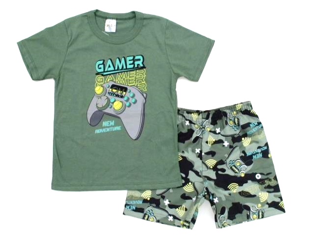 Conjunto Catolele Inf Masc M/c Malha