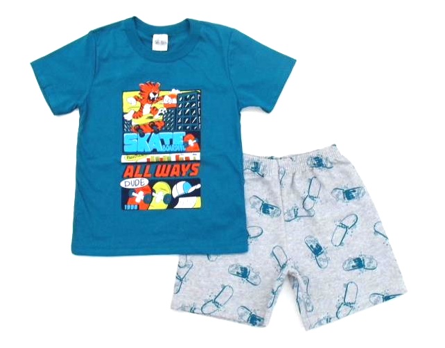 Conjunto Catolele Inf Masc M/c Malha