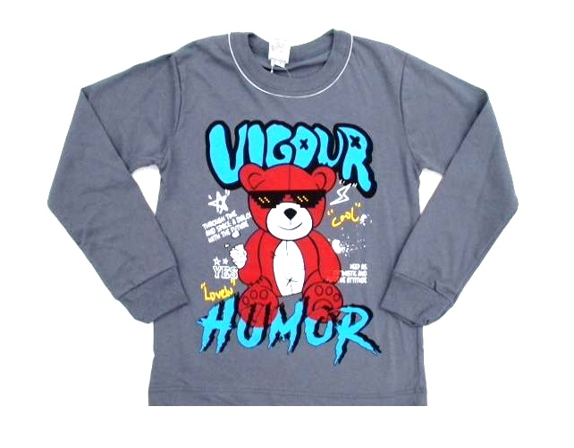 Camiseta Shumakids Inf Masc M/l Malha