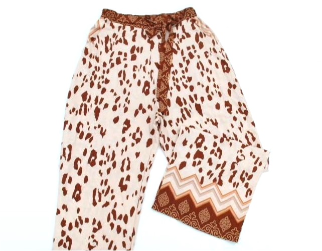 Calça Lulian Ad Fem Viscose Estamp Pantalona