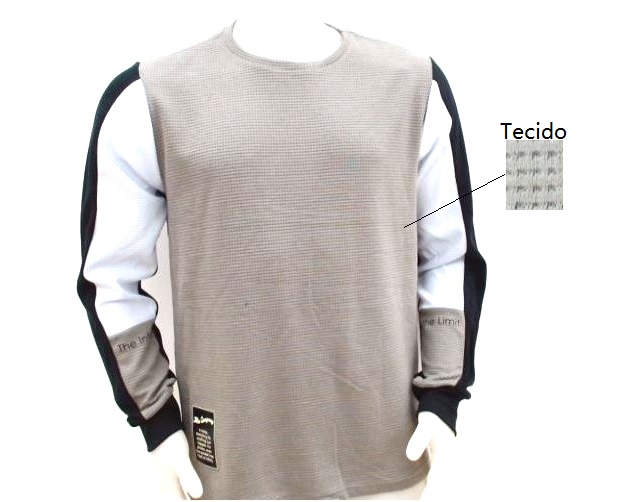 Camiseta Maro Ad Masc M/l Malha Favo