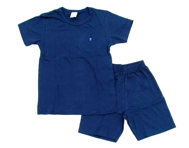 Pijama Desayner Infantil  Manga Curta Malha