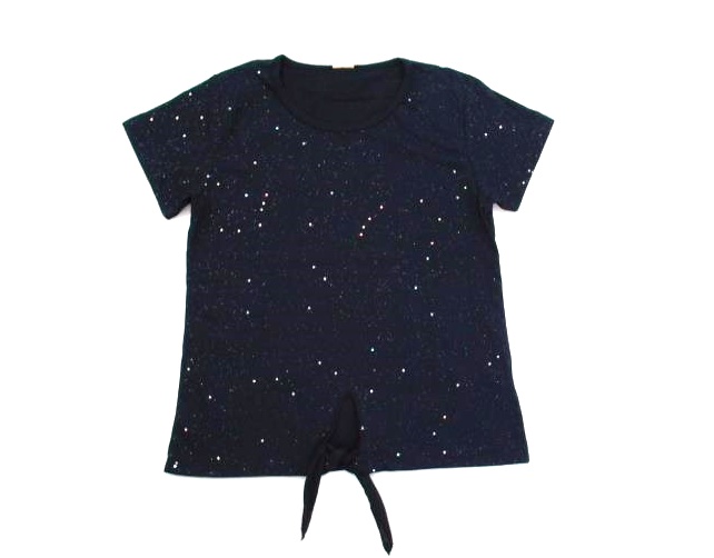 Blusa Jaki Juv Fem M/c Malha Glitter