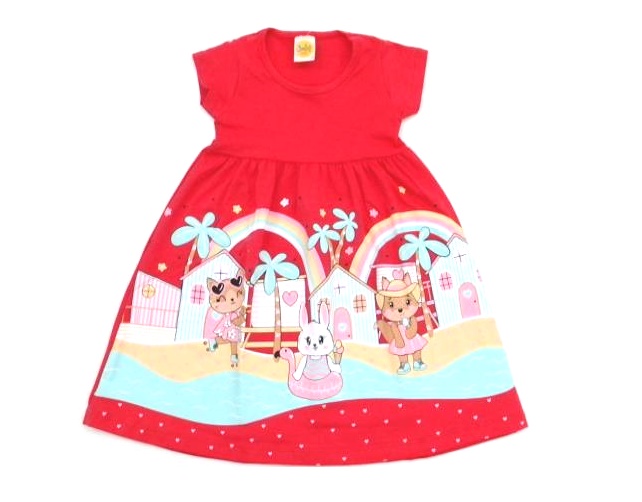 Vestido Jaki P.passos M/c Cotton