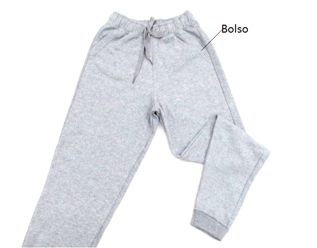 Calça Maro Juv Masc Mol 2bolsos