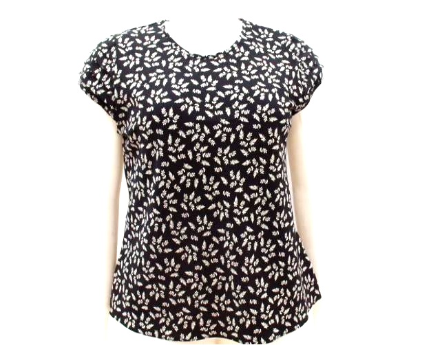 Blusa Armando Ad Exg Fem Mga Jap Poliéster Estamp