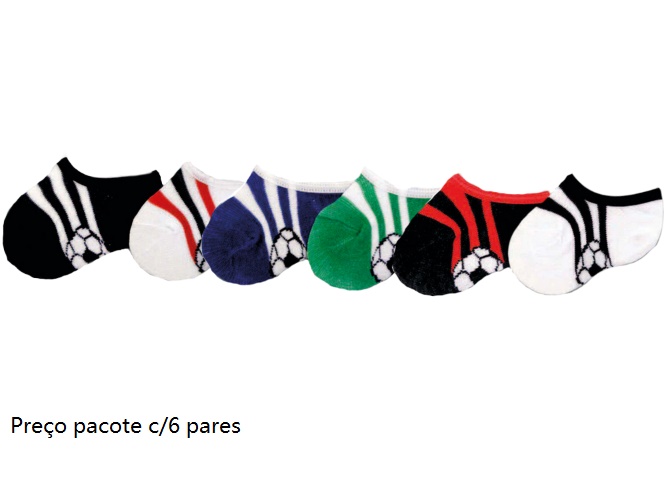 Meia You Rn Algodão Sapatinho (c/6)