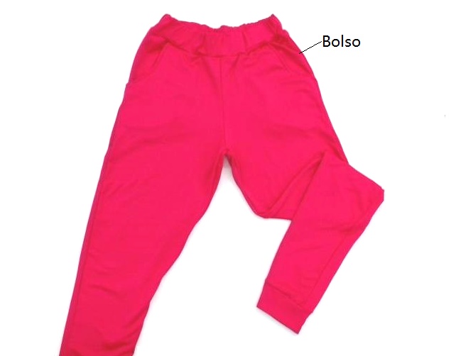 Calça Jiss Adulto  Poliéster Flanelada 2bolsos