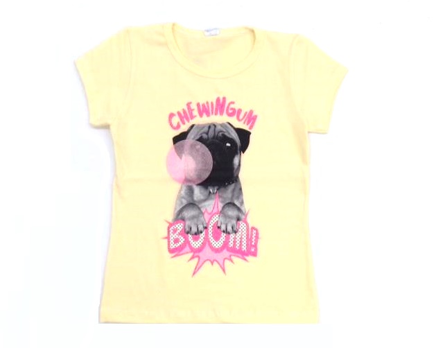 Blusa Lookinhos Juv Fem M/c Cotton
