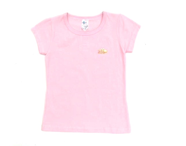 Blusa Lookinhos Inf Fem M/c Cotton