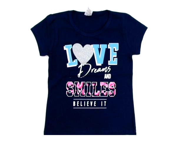 Blusa Lookinhos Juv Fem M/c Cotton