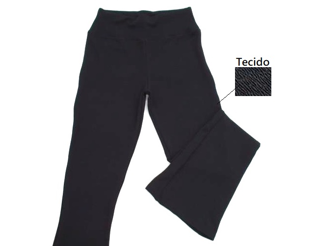 Calça Armando Adulto Feminina Poliéster Flare 2bolsos