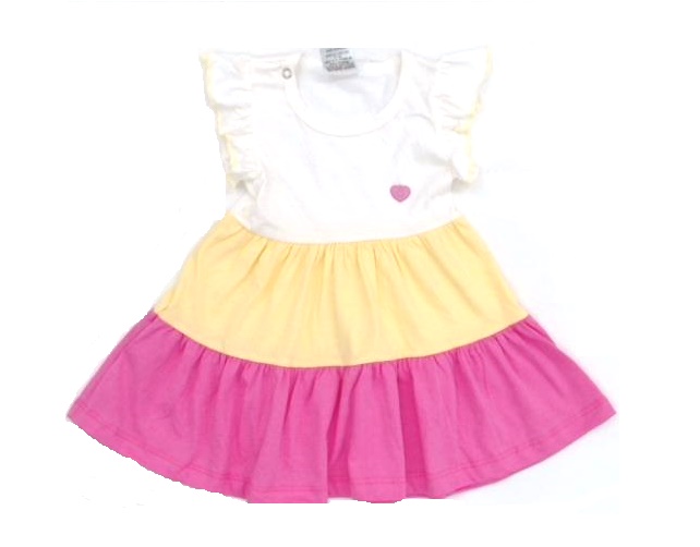 Vestido Fantoni Bebe Mga Jap Malha Botão