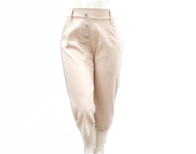 Calça Hand Ad Fem Linho Pantacourt
