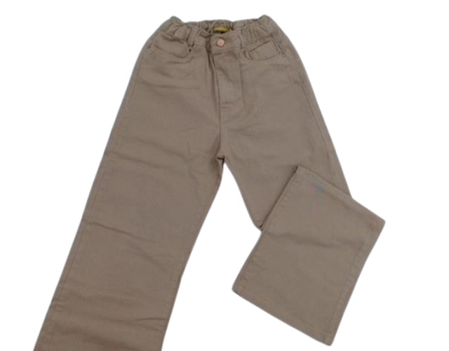 Calça Maliinha Juvenil Sarja Wide Leg