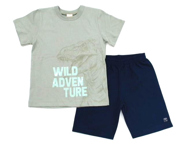 Conjunto Livy Infantil  Manga Curta Malha