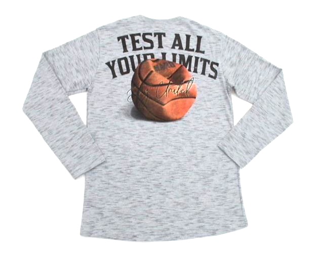 Camiseta Maro Juvenil  Manga Longa Malha Jet