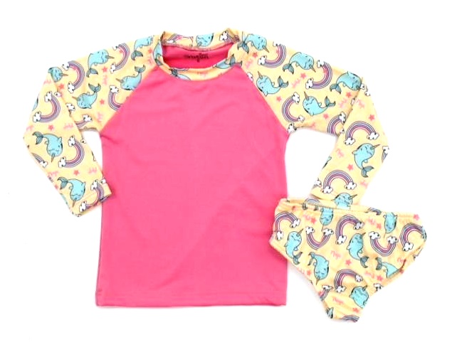 Conjunto Viston Bebe Fem M/l Poliéster Proteção Uv