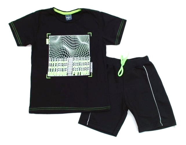 Conjunto Viston Inf Masc M/c Malha