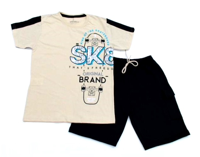 Conjunto Viston Juv Masc M/c Malha