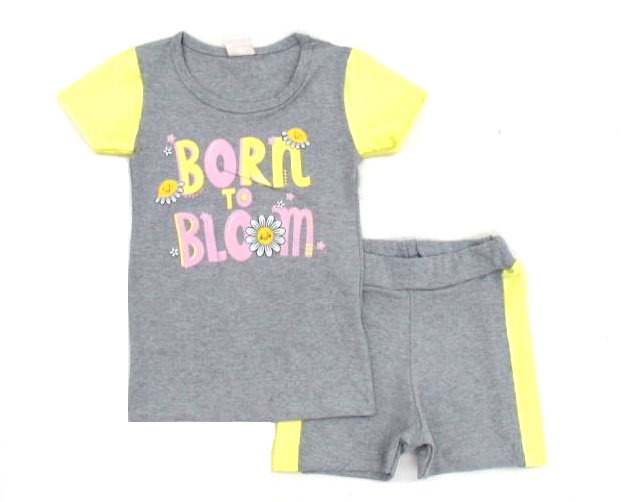 Conjunto Viston P.passos Fem M/c Cotton Short