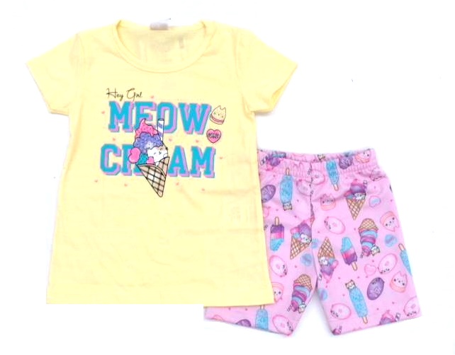 Conjunto Viston P.passos Fem M/c Malha Bermuda