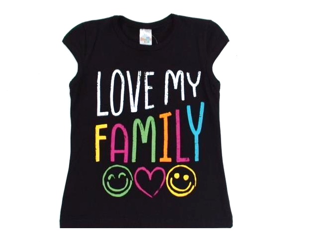 Blusa Shumakids Infantil  Manga japonesa Cotton