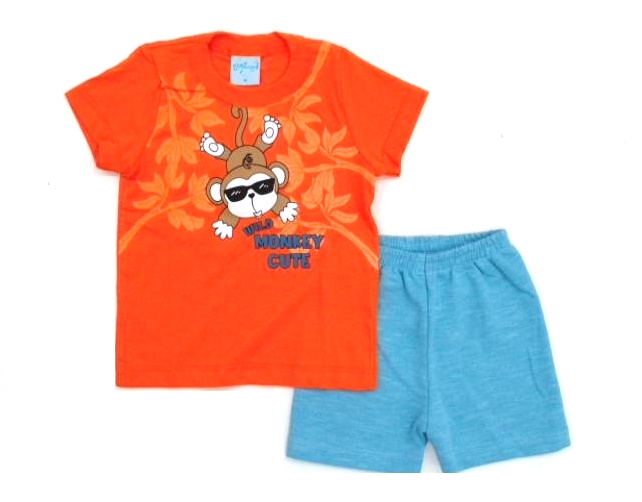 Conjunto Wilbertex Bebe Masc M/c Malha