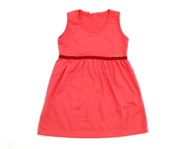 Vestido Wilbertex Primeiros Passos Regata Malha Anabola