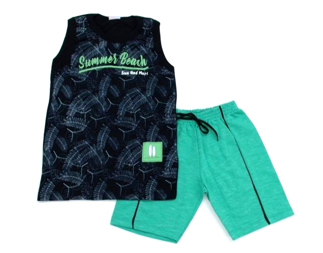 Conjunto Wkids Infantil Regata Machão Malha