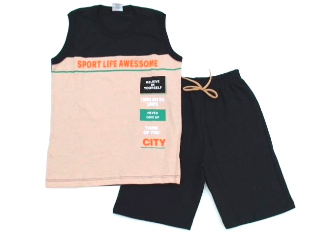 Conjunto Wkids Juvenil  Regata Machão Malha