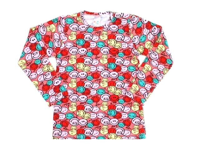 Blusa Shumakids Juvenil  Manga Longa Cotton Estampado