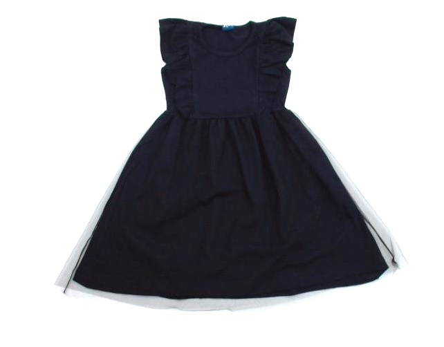 Vestido Jidi Inf Mga Jap Cotton Tule