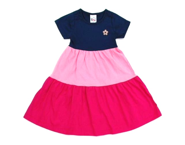 Vestido Gatutty Primeiros Passos Manga Curta Malha