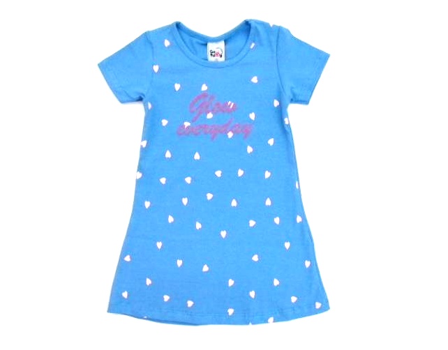 Vestido Gatutty Primeiros Passos Manga Curta Cotton