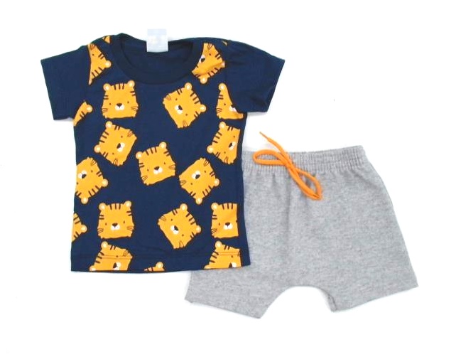 Conjunto Gatutty Bebe Masc M/c Malha