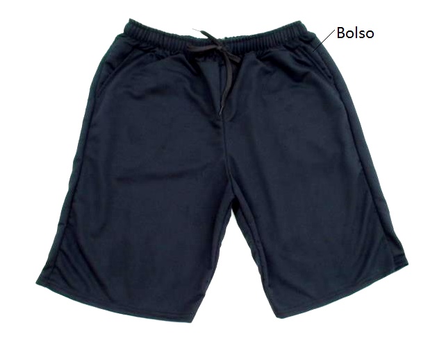 Bermuda Sangosplus Ad Exg Masc Moletinho 2bolsos