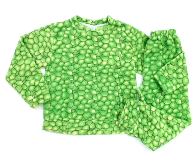 Pijama Pacoleon Juvenil  Manga Longa Peluciado Estampado