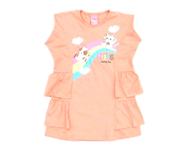 Vestido Minhaflor P.passos Reg Malha