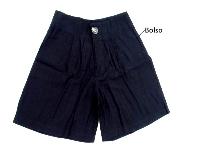 Bermuda Lannafioli Ad Fem Viscose 2bolsos