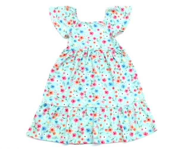 Vestido Faraeli Inf M/c Poliéster Estamp