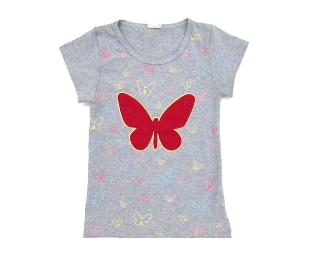 Blusa Jacks Inf Fem M/c Cotton