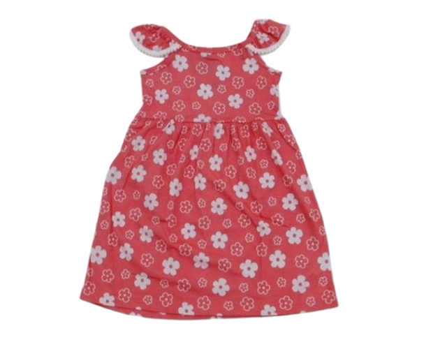 Vestido Pimentinha Infantil Regata Malha Estampado