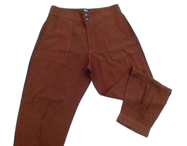 Calça Lannafioli Ad Fem Viscose 2bolsos